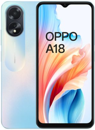 OPPO A18 5G 6.56" Dual SIM 4GB/128GB Azul Brilhante